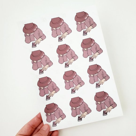 LB030 Posh State of Mind Sticker [Price Firm] - Picture 4 of 8